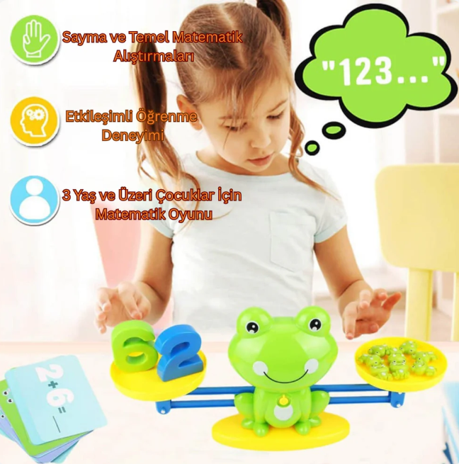 FrocshMat™Temel Matematik ve el göz kordinasyonu  Oyuncağı