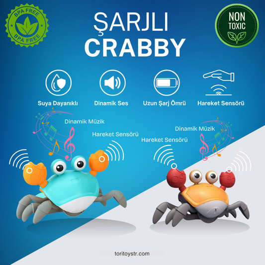 CRABBY™-Çocuklar İçin Eğlenceli Elektronik Pet