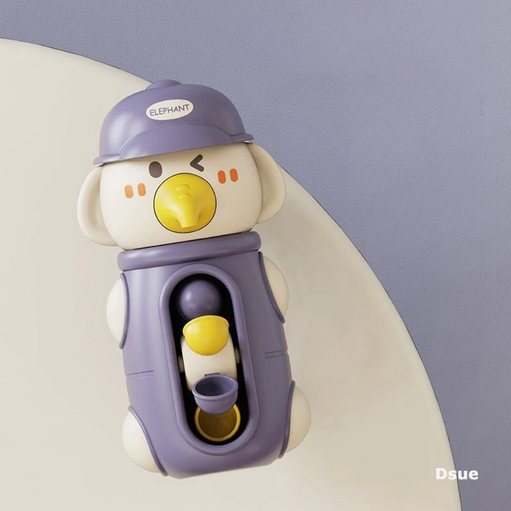 Sevimli Su Çarkı Banyo Oyuncağı™ – Vantuzlu, Pilsiz, Eğitici ve Eğlenceli!