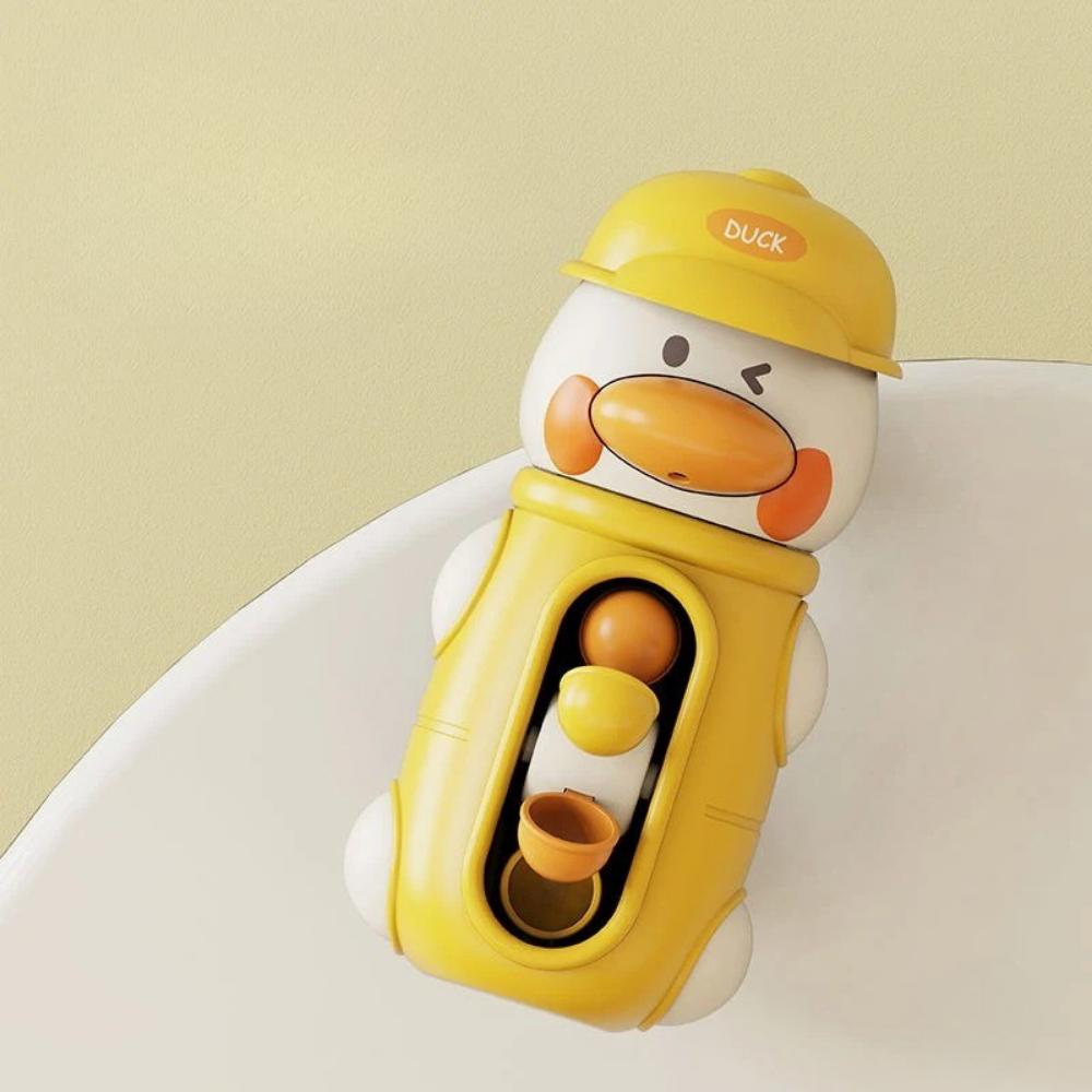 Sevimli Su Çarkı Banyo Oyuncağı™ – Vantuzlu, Pilsiz, Eğitici ve Eğlenceli!